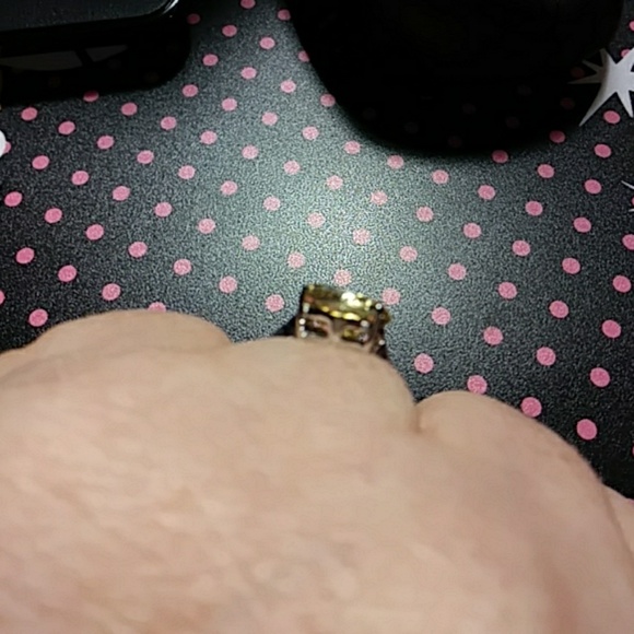 SOLD Sz6 Citrine and silver ring new - Picture 3 of 6